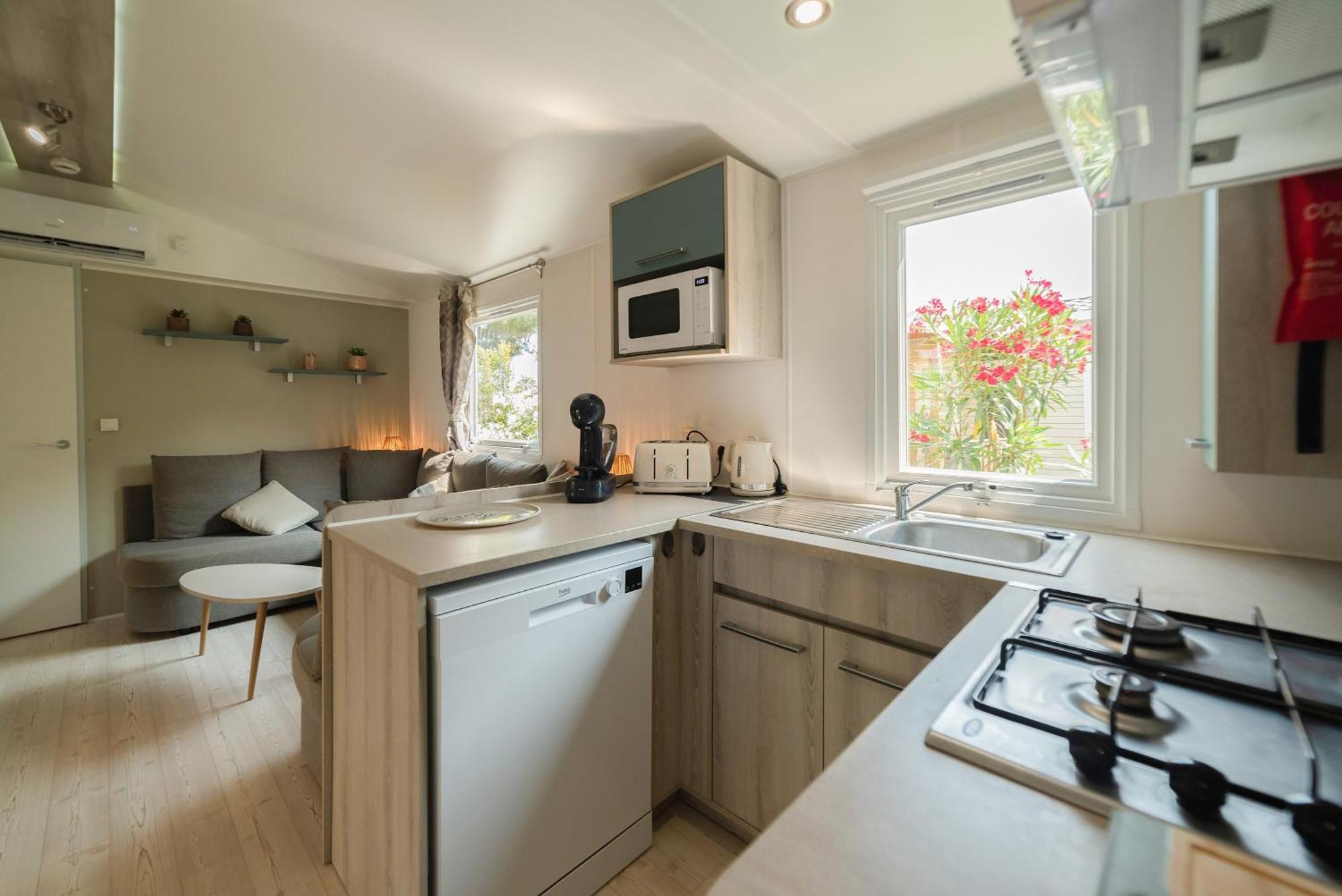 Mobil Home Les Pieds Dans L'Eau 카네트 외부 사진
